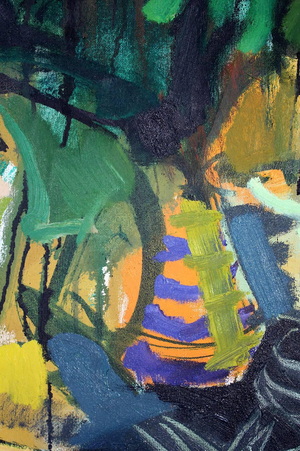 1963 Sheldon Kirby Abstract Oil on Canvas 1