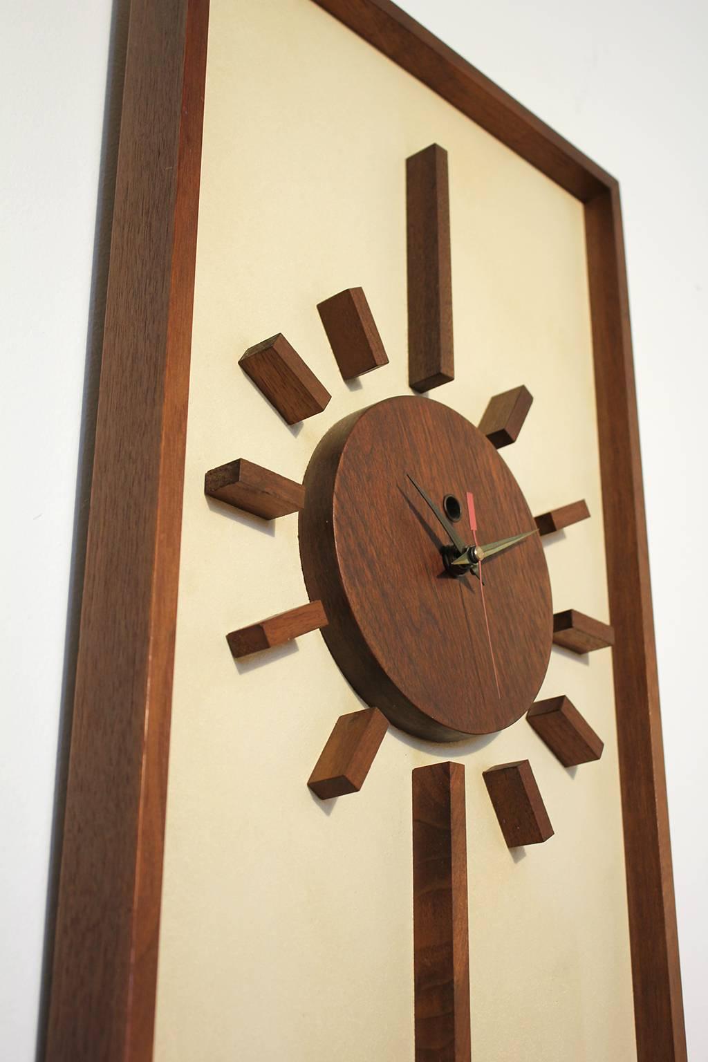 Mid-Century Modern Vintage Modern Peter Pepper Wall Clock
