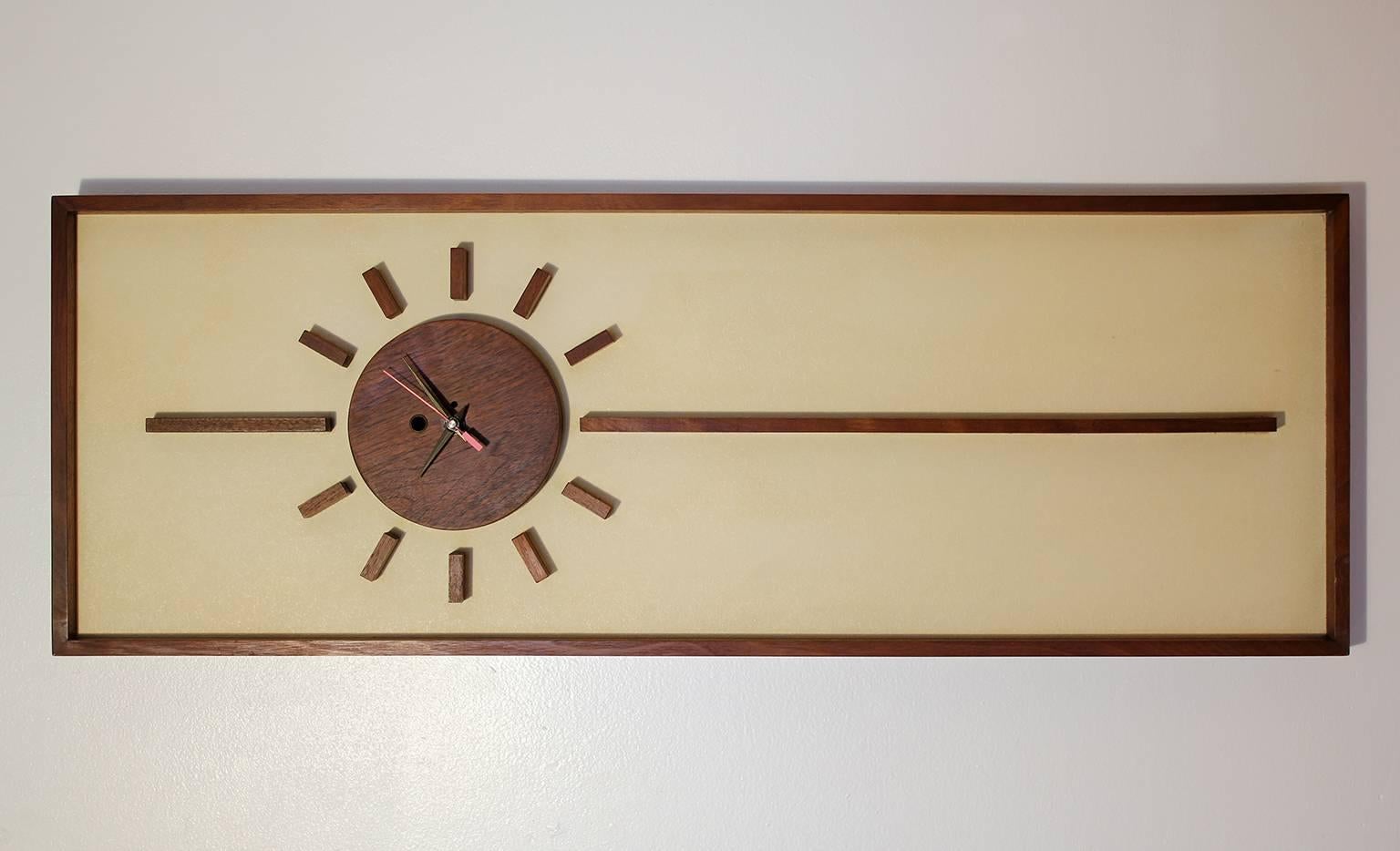 20th Century Vintage Modern Peter Pepper Wall Clock