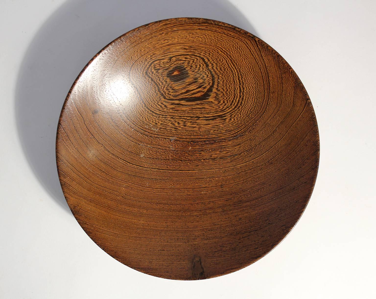 Mid-Century Modern Bob Stocksdale Turned Wood Art Bowl For Sale