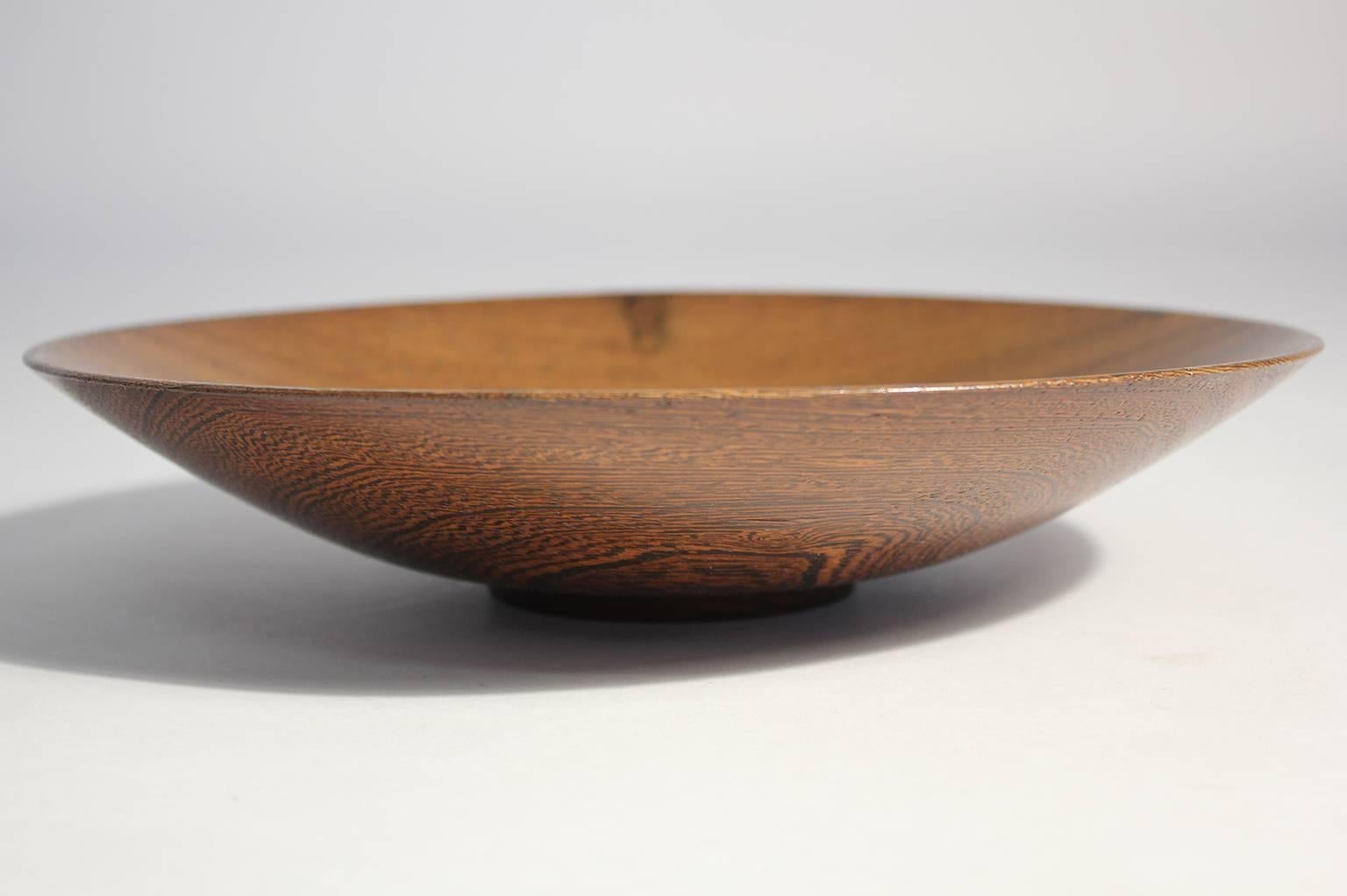 Mid-Century Modern Bob Stocksdale Turned Wood Art Bowl For Sale