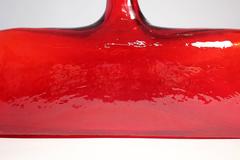 Blenko #6316 Ruby Red Glass Decanter by Wayne Husted