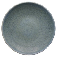 1960 Amy Donaldson San Diego California Studio Pottery Low Bowl Charger 10"