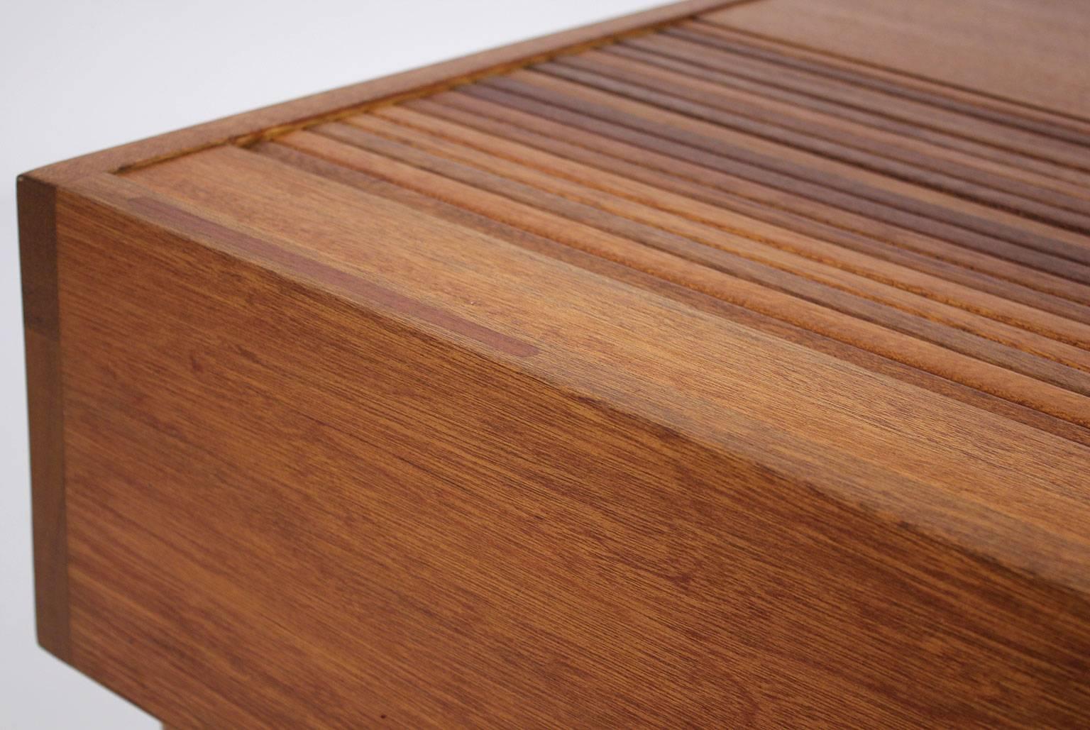 Brown Saltman Coffee Table by John Keal 1