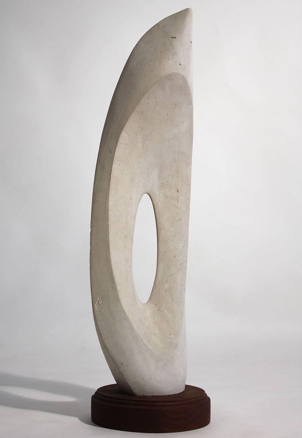 abstract stone sculpture