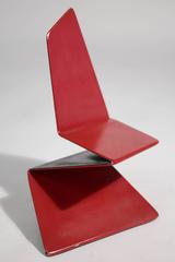 Bruce Gray Escultura Modelo Abstracto de Esmalte y Acero para Diseño de Muebles