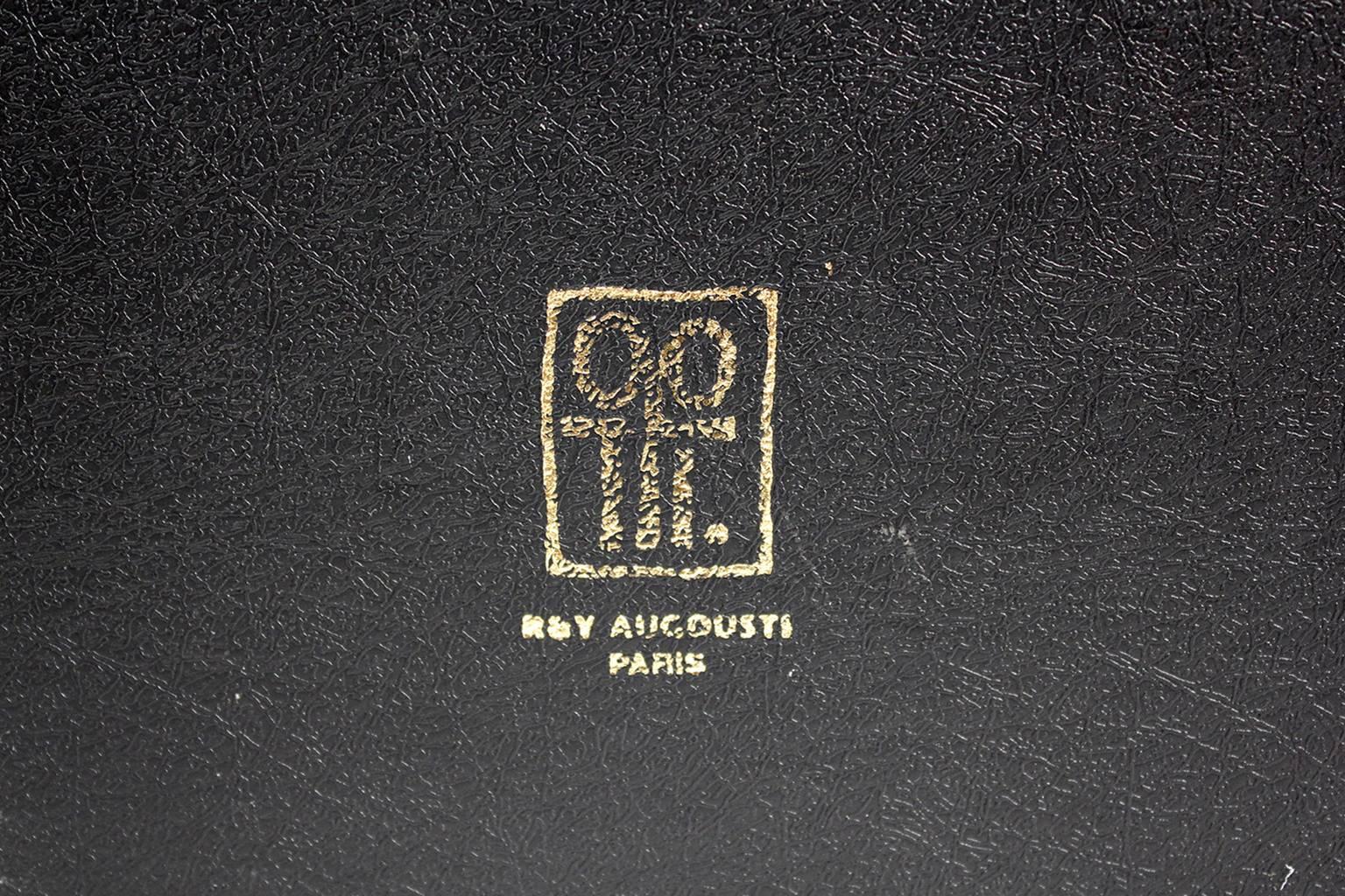 1990s R & Y Augousti Bamboo Lidded Box Signed, Paris 5