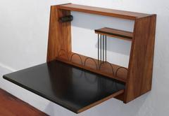 Scrivania modernista a muro personalizzata degli anni '50