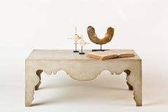 Swedish Rococo Style Coffee Table, Custom Size and Color