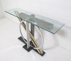 Console Table by Kaizo Oto for Design Institute of America (DIA)