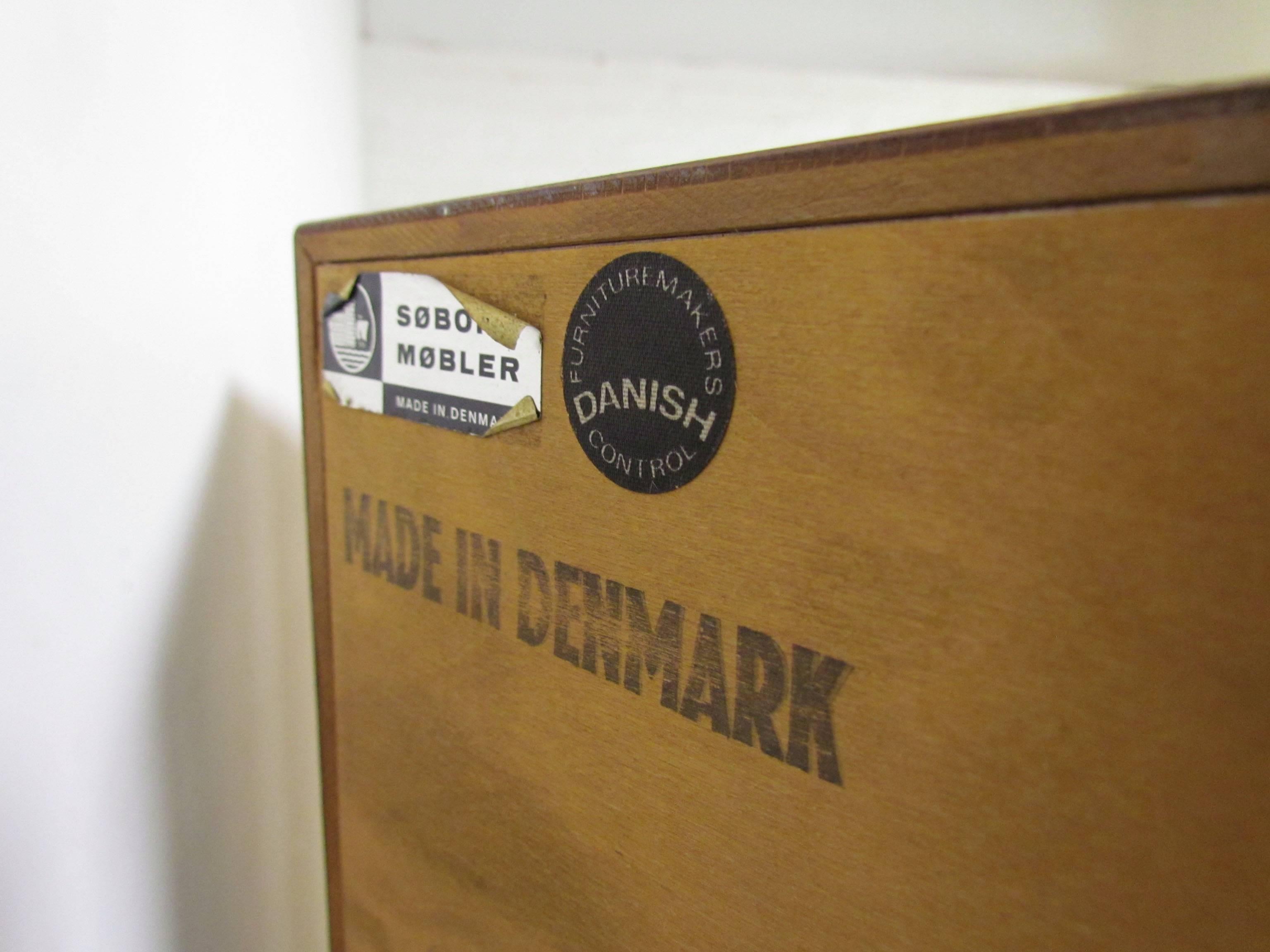 Mid-20th Century Danish Teak Highboy Dresser by Borge Mogensen, circa 1960s