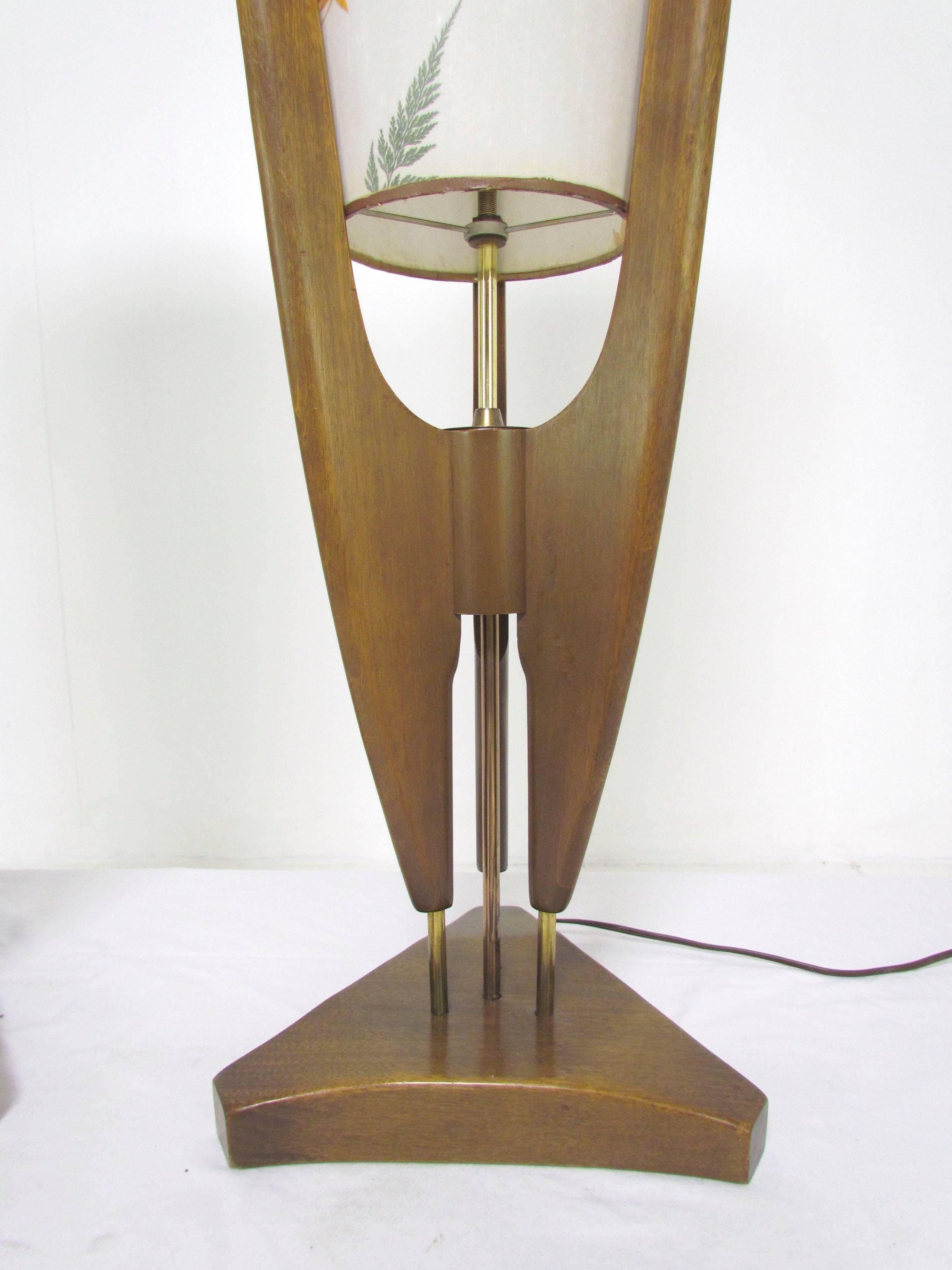 American Pair of Mid-Century Table Lamps by Modeline