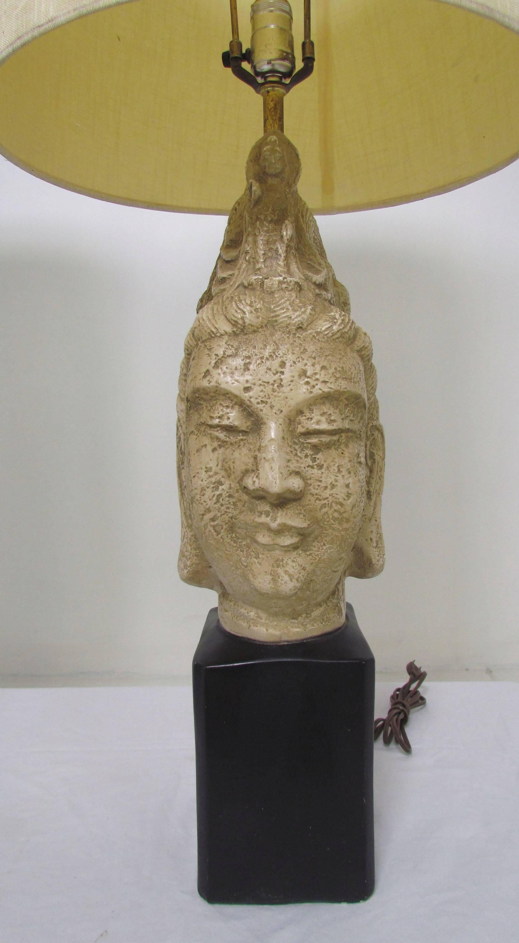 antique buddha lamp
