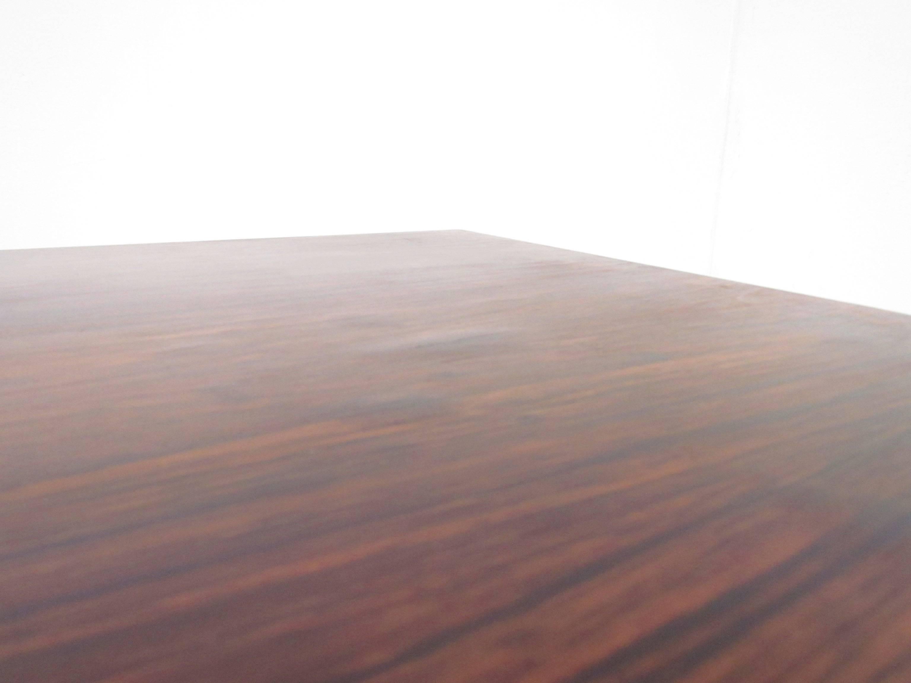 Mid-20th Century Danish Rosewood and Chrome Coffee Table by Bodil Kjaer