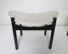 Rare Pair of Arthur Umanoff Midcentury Stools or Benches