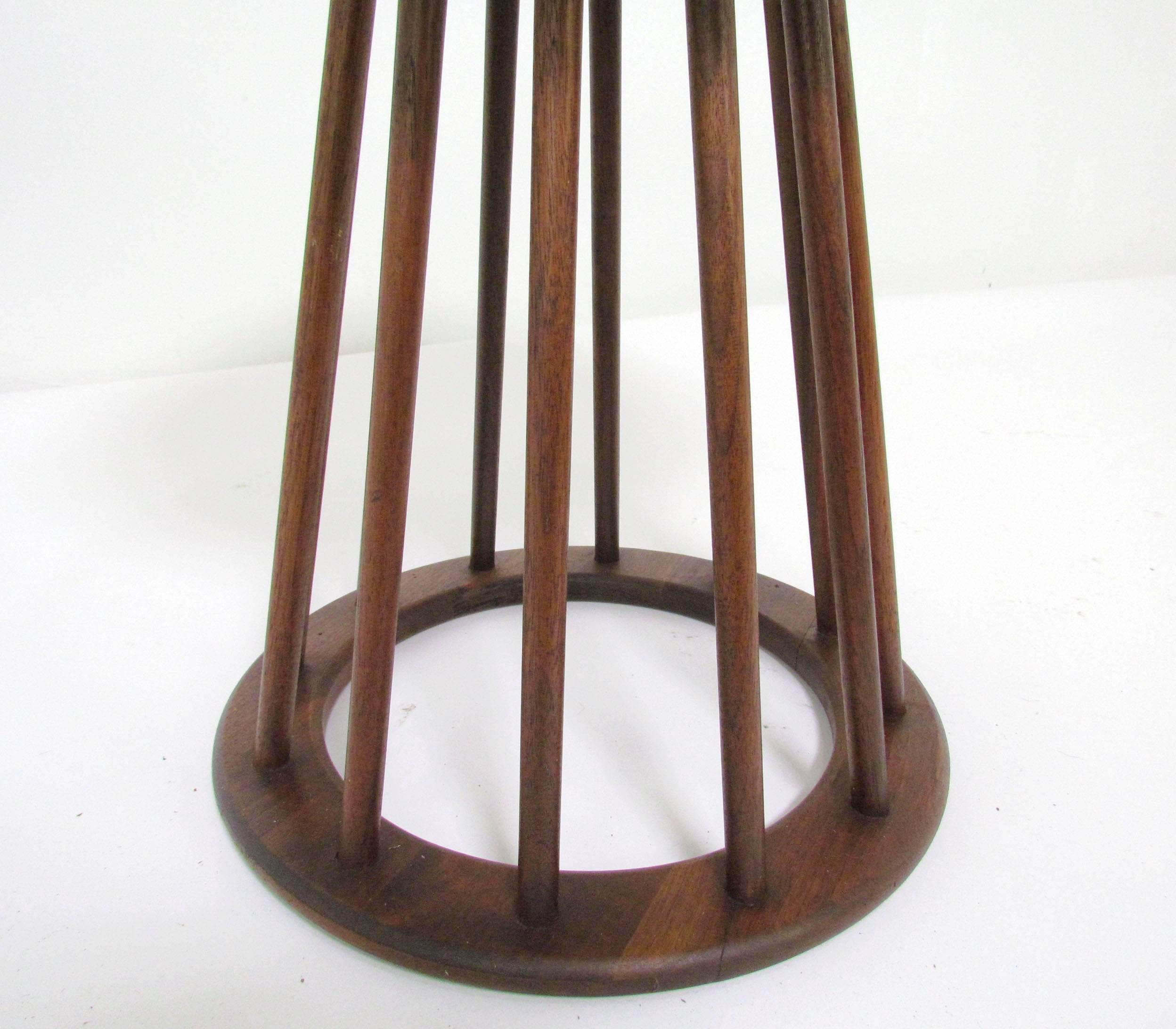 American Arthur Umanoff Spindle Stool, circa 1960s