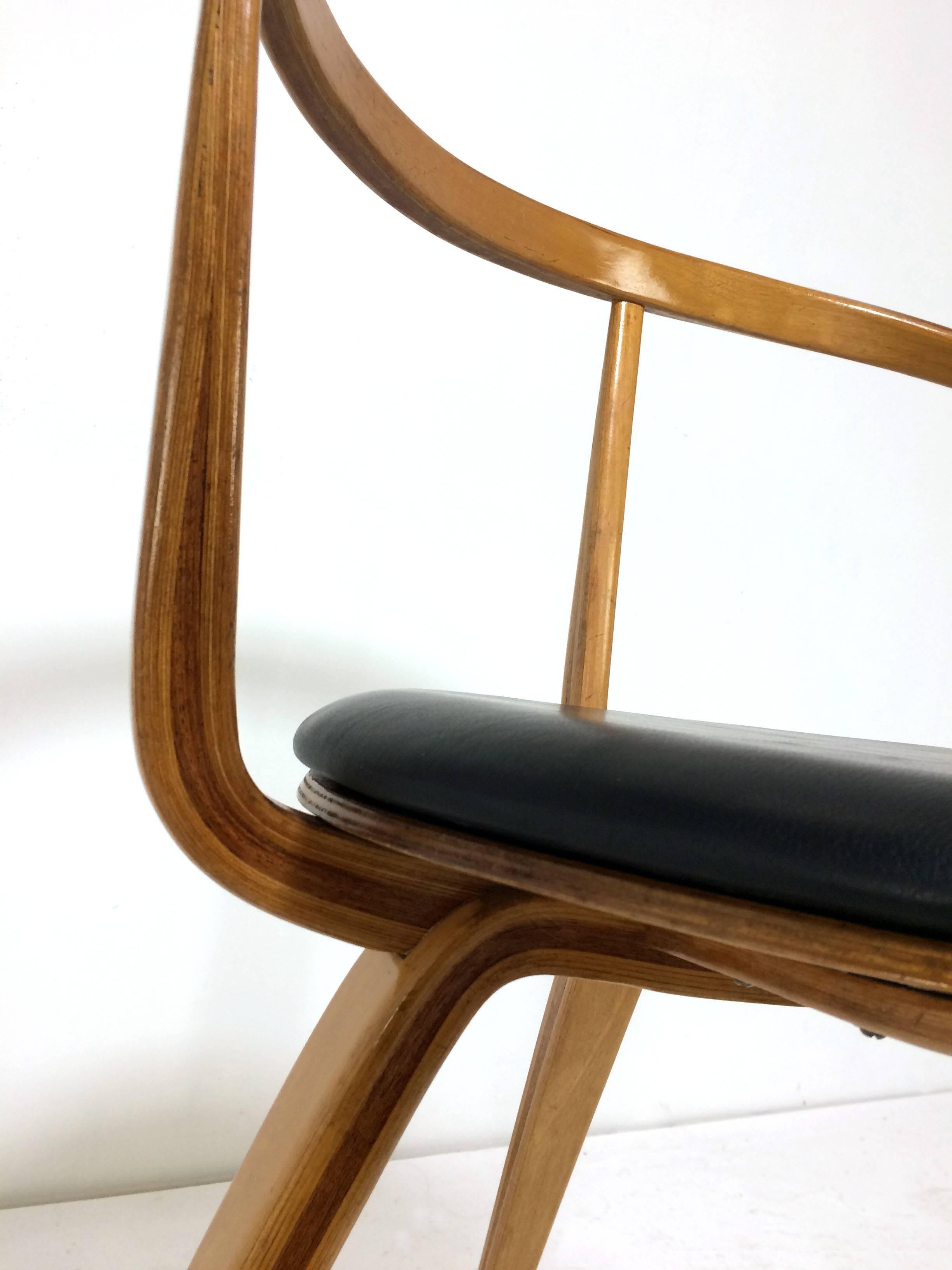 Mid-20th Century George Nelson Pretzel Chair for Herman Miller, circa 1950s
