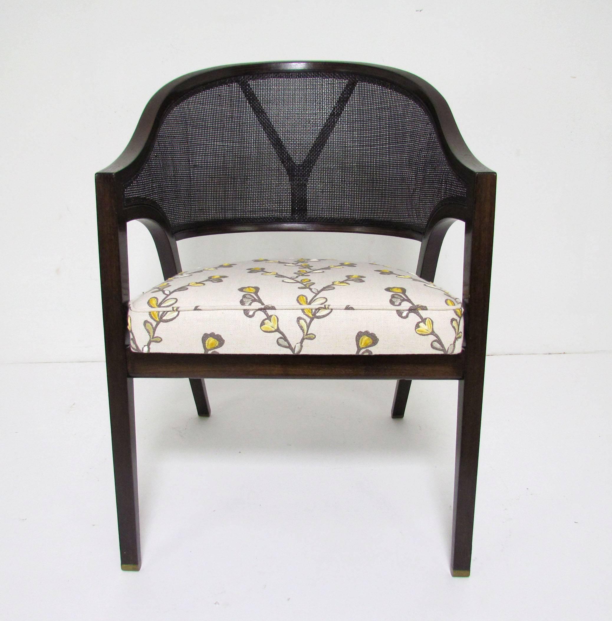 Armchair by Edward Wormley for Dunbar, circa 1960s In Good Condition In Peabody, MA