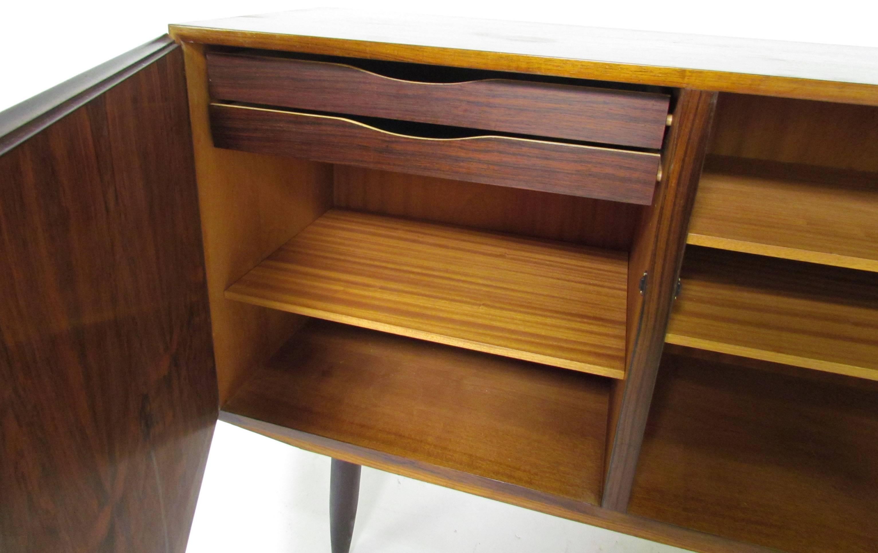 Omann Jun Danish Rosewood Media Credenza, circa 1960s 3