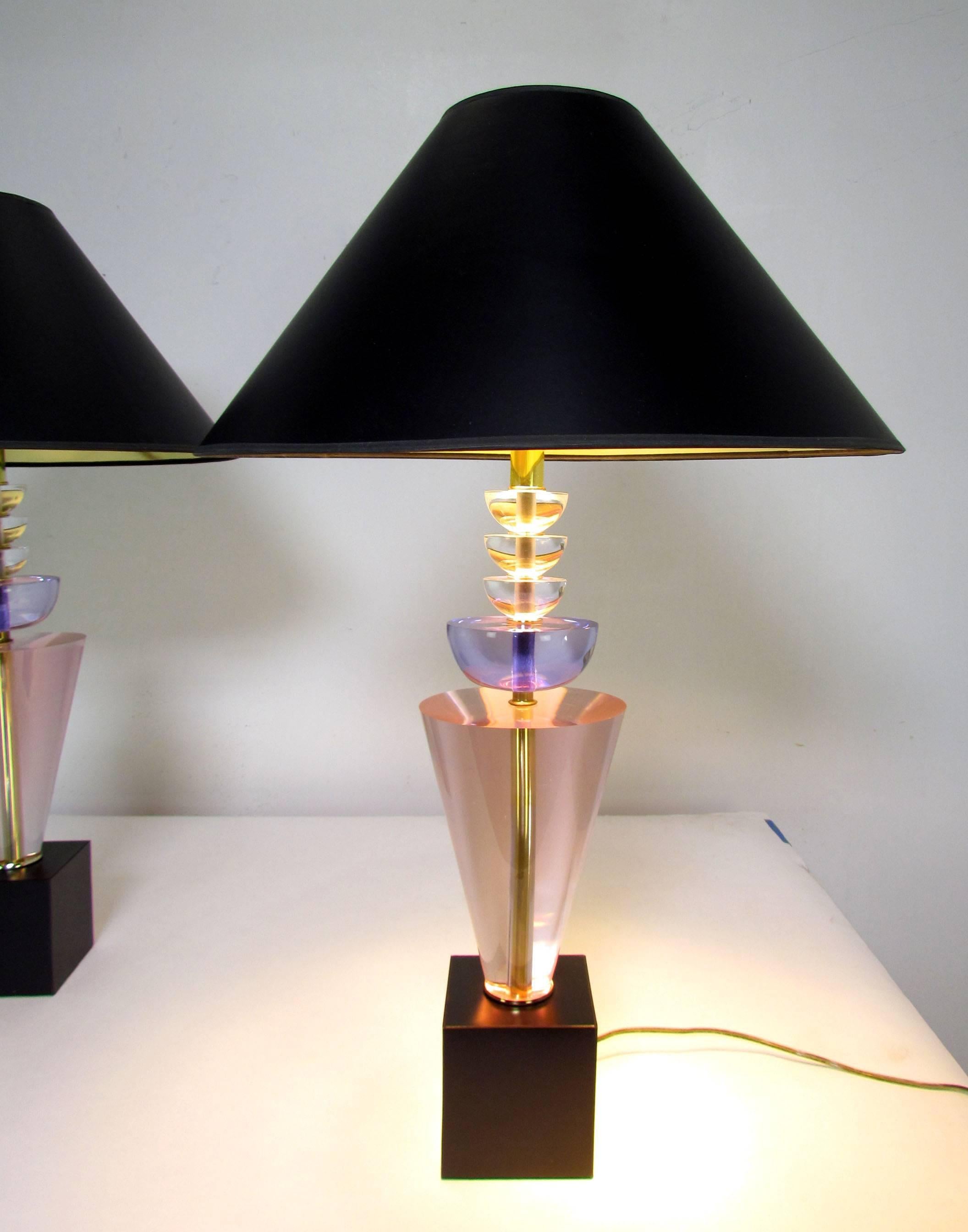 van teal table lamps