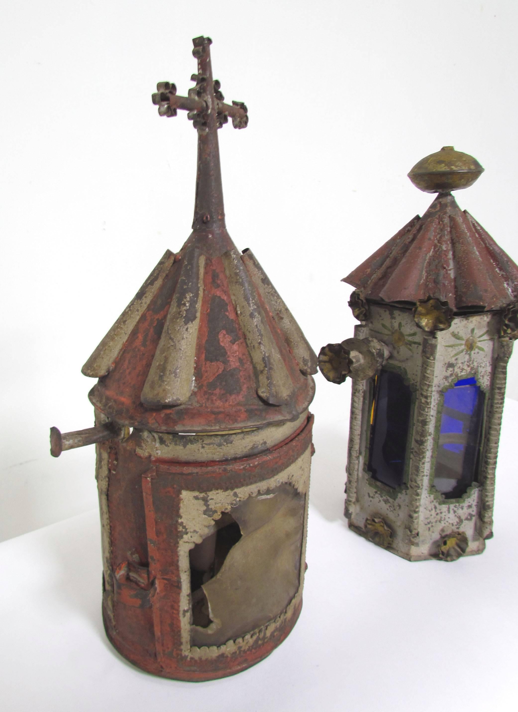 mexican tin lanterns