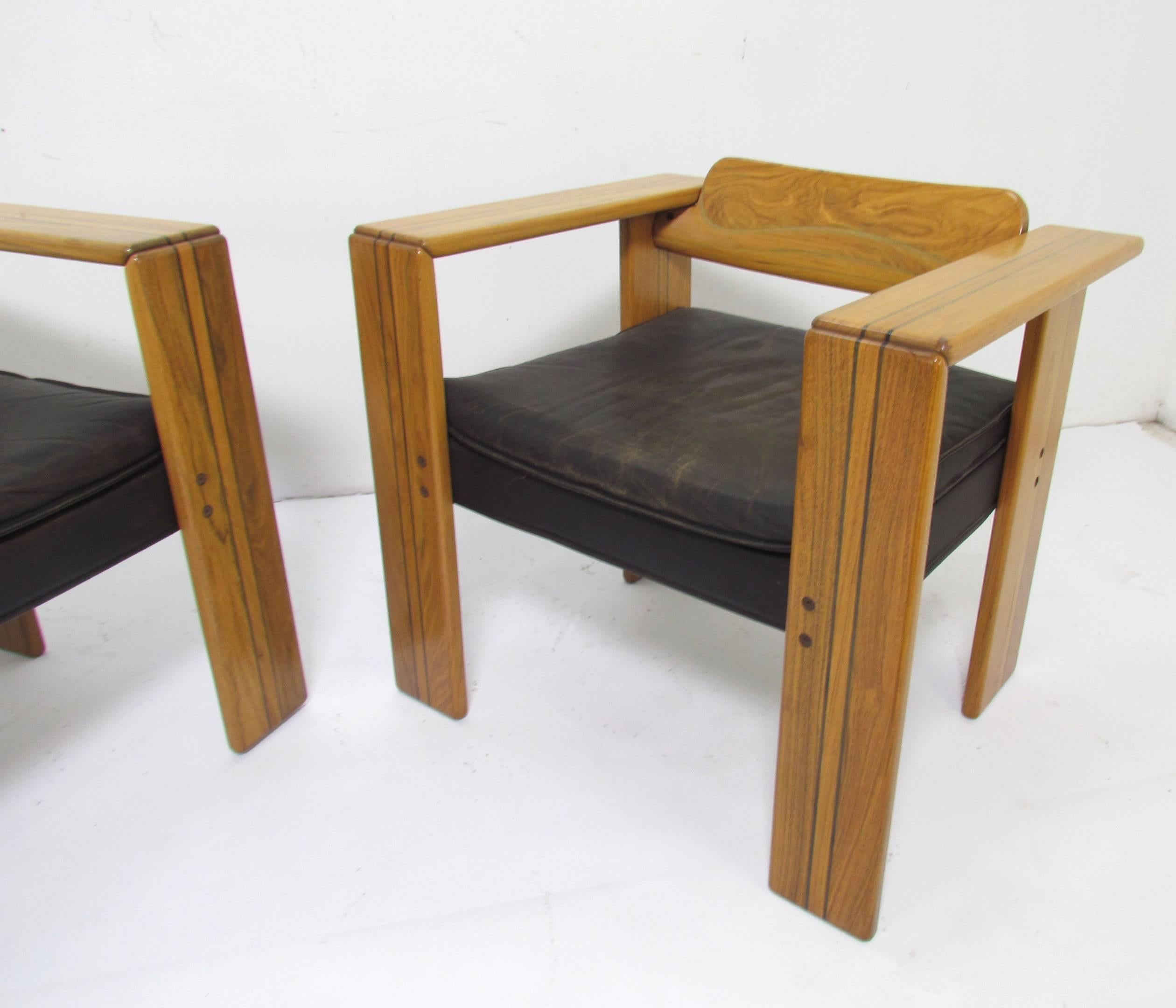 Mid-Century Modern Pair of Afra and Tobia Scarpa 