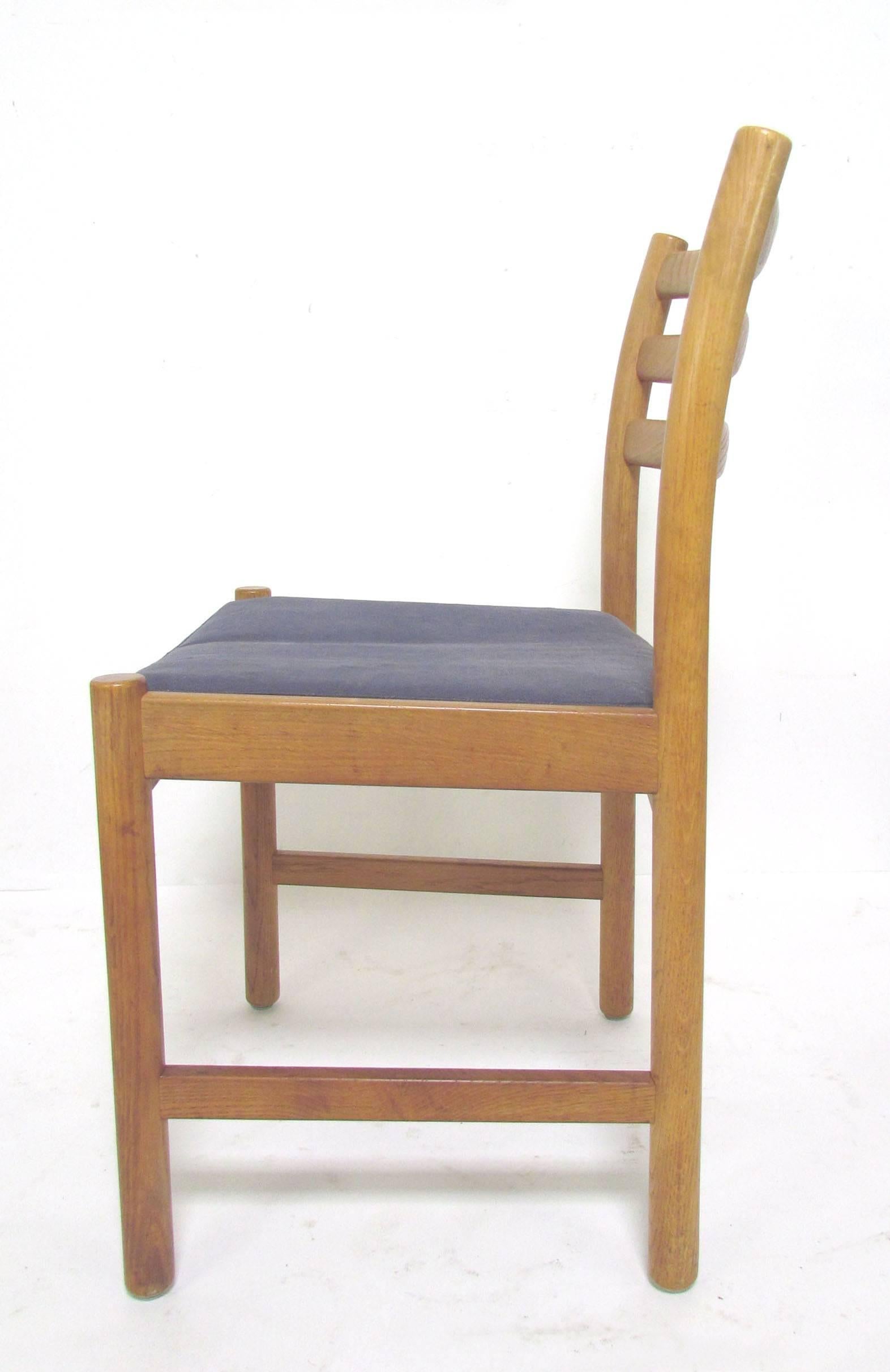 Mid-20th Century Set of Eight Danish Dining Chairs by Poul Volther for Soro Stolefabrik