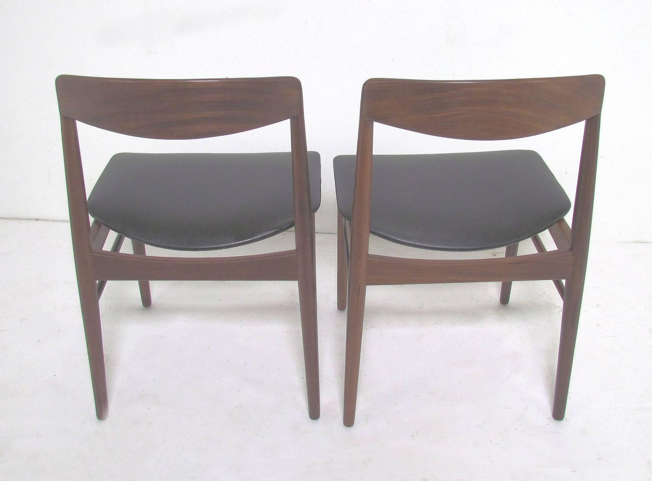 Set of Four Danish Teak Dining Chairs by SAX, circa 1960s 1