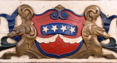 Polychrome Carousel Panel from Excelsior Amusement Park, circa 1925