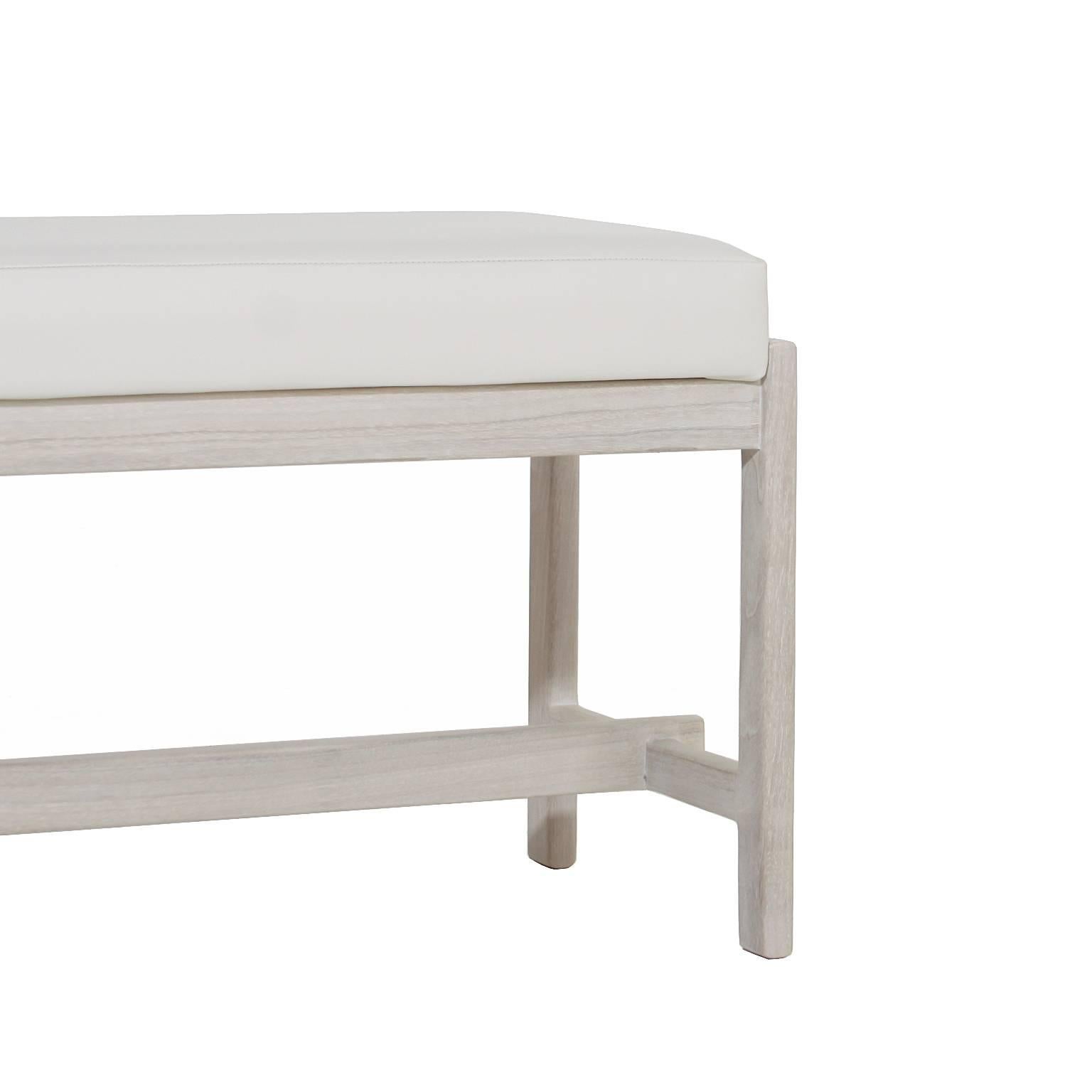 Contemporary Basic Bench by Thomas Hayes Studio For Sale