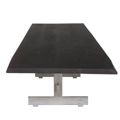 Custom Trestle Dining Table by Thomas Hayes Studio