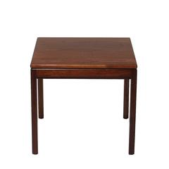 Vintage Walnut End Table by Jens Risom