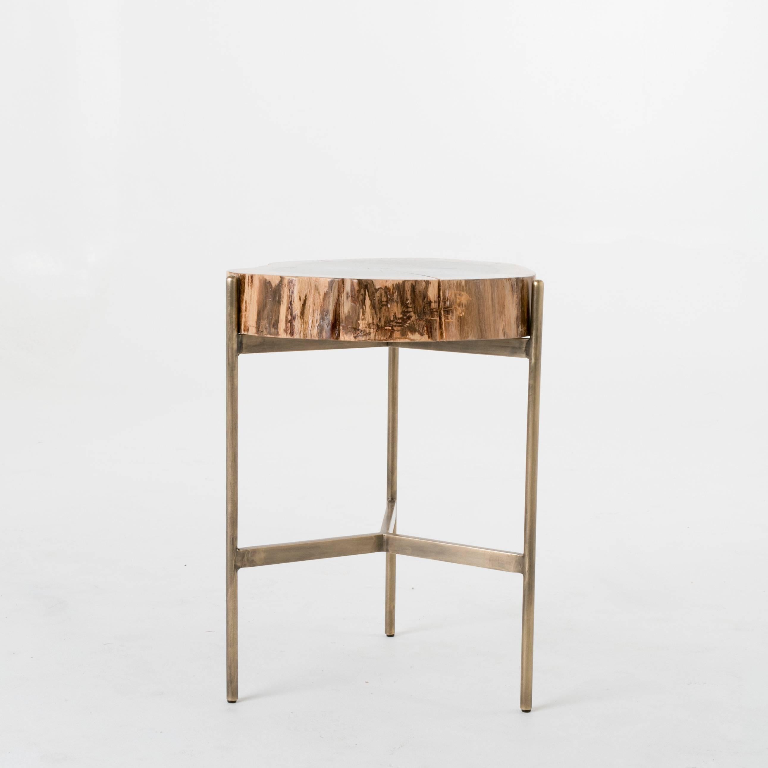 American The Sienna Side Table by Thomas Hayes Studio