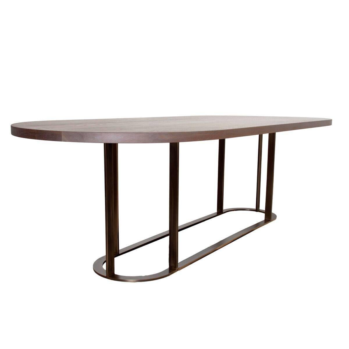 Mid-Century Modern Colyer Dining Table by Thomas Hayes Studio For Sale
