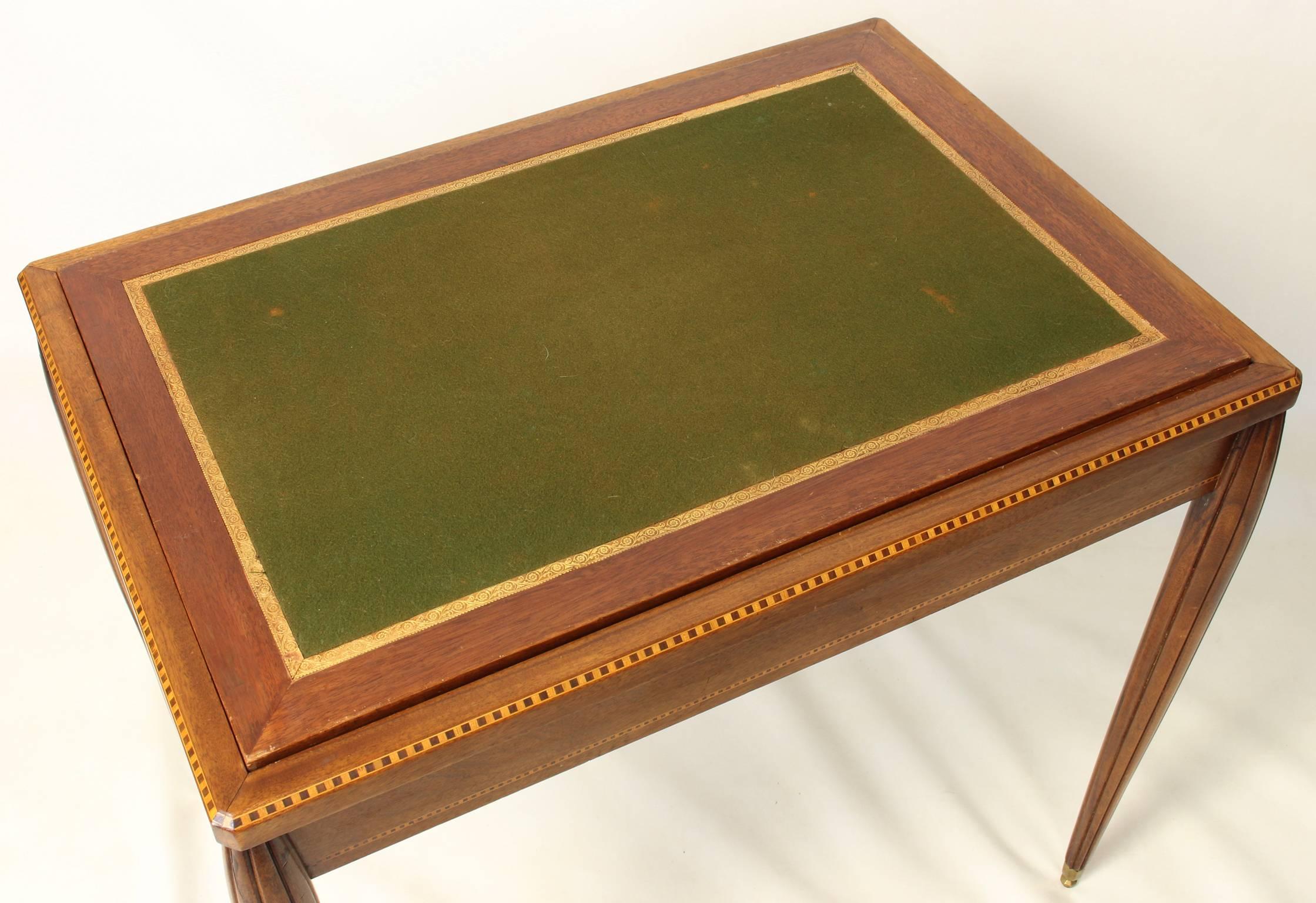Early 20th Century French Art Deco Backgammon/Games Table