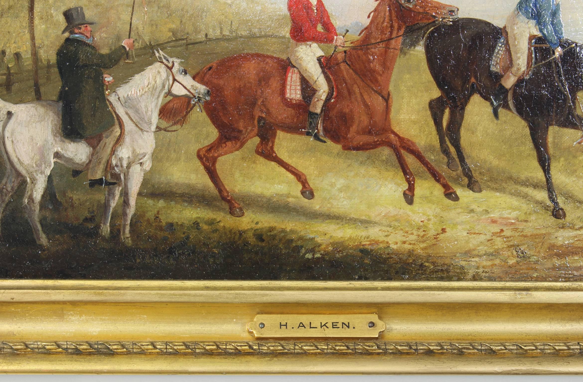 Pair of Early 19th Century English Sporting Paintings by Henry Alken 2