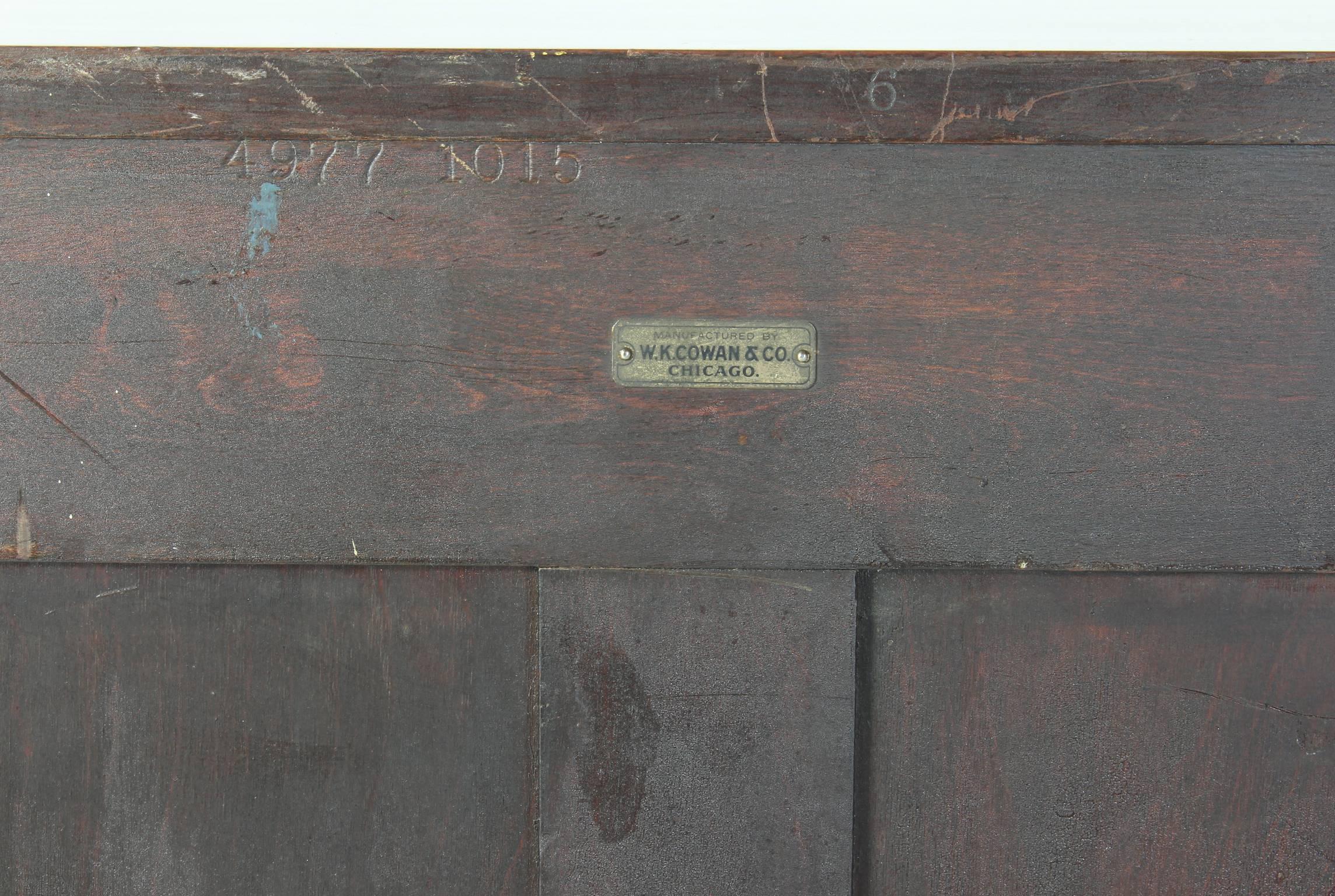 Large Mahogany and Cane Chest of Drawers 1