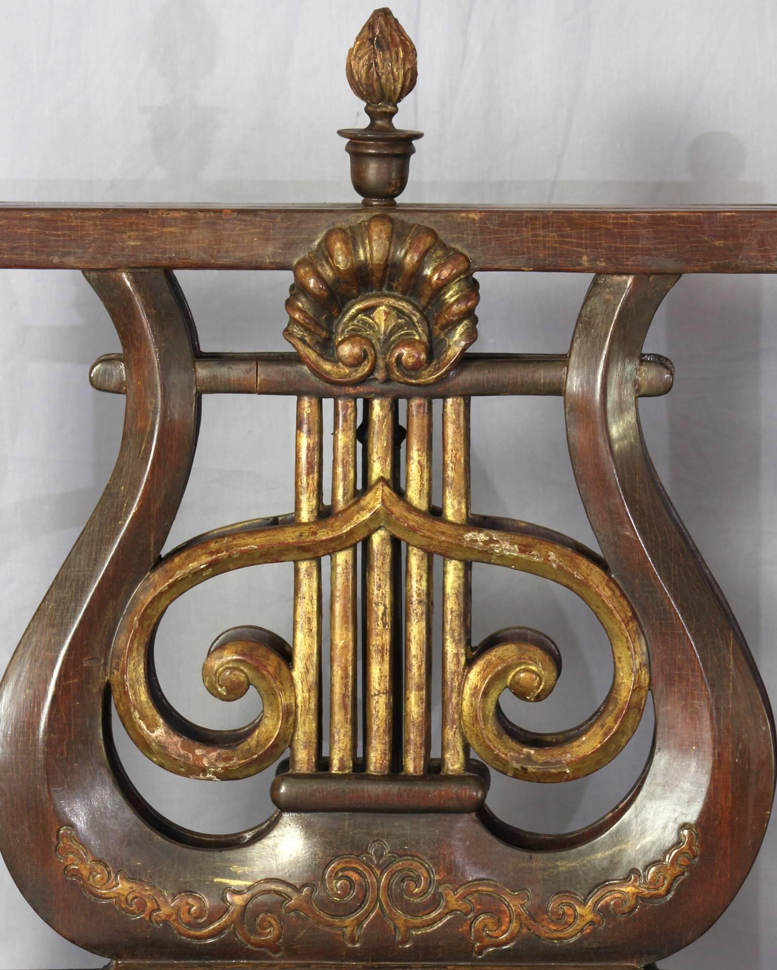 English Regency Duet Stand For Sale 3