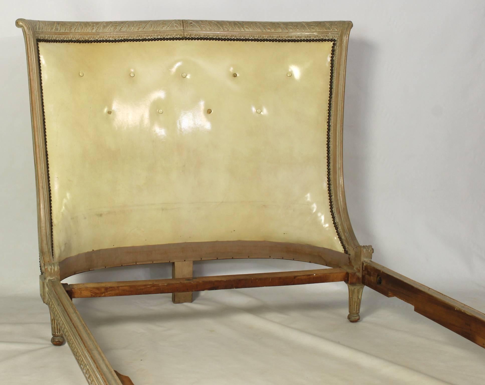 20th Century Pair of Neoclassical Style Twin Beds