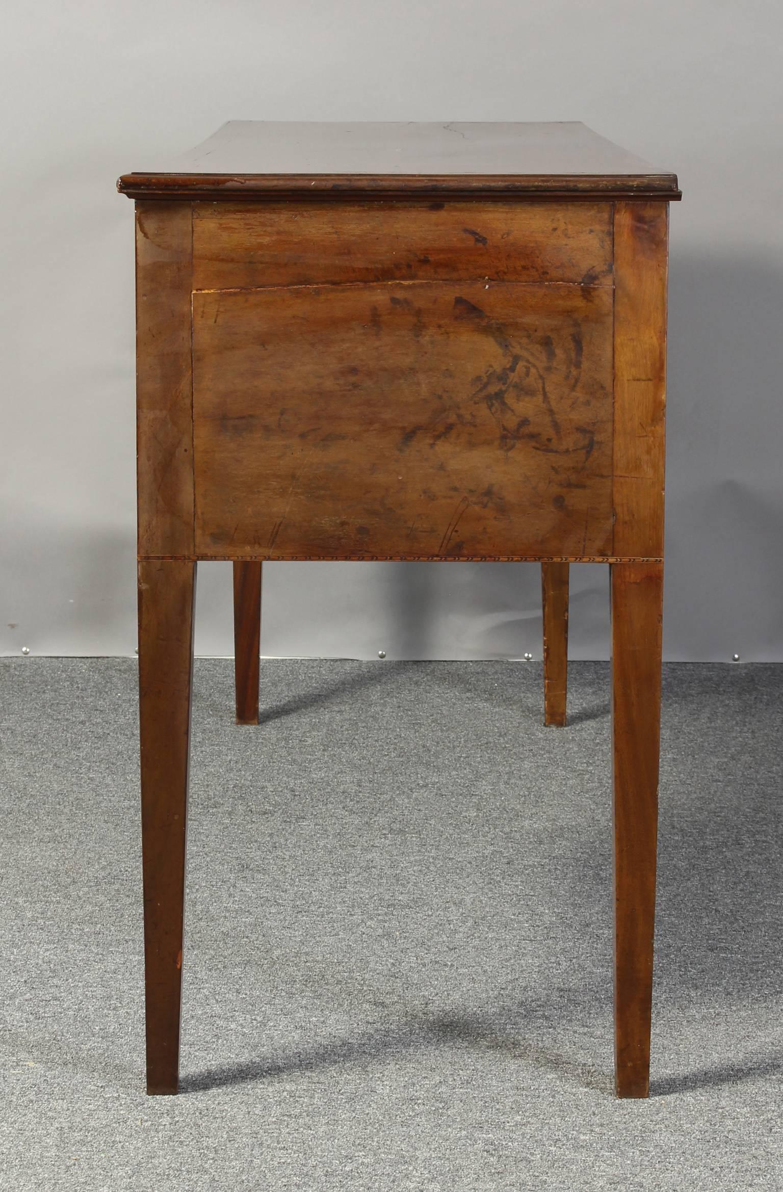 George III 19th Century English Mahogany Console Table or Server