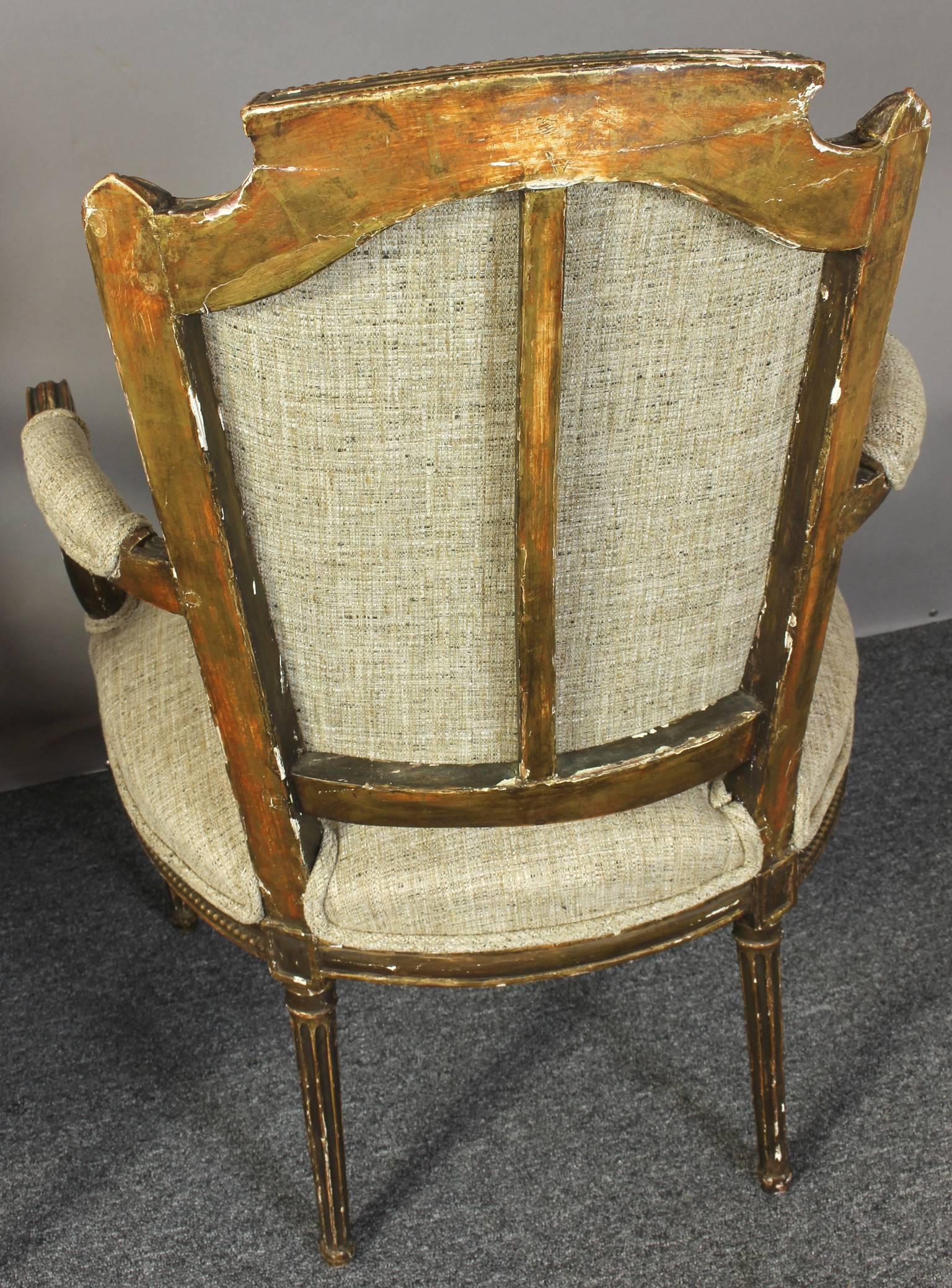 Pair of 18th Century French Fauteuils 3