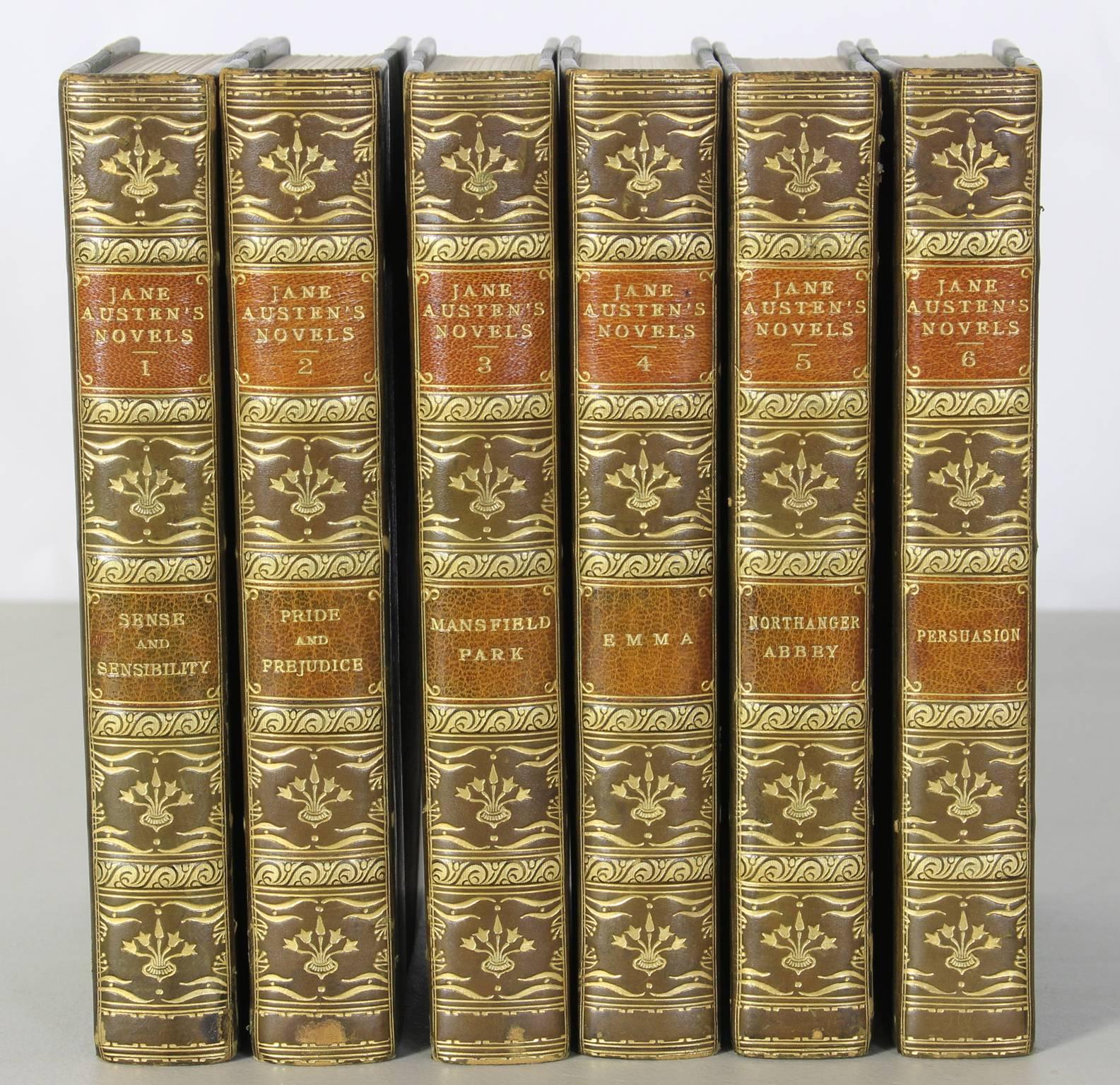 Early 20th Century Handsome Collection of Jane Austen's Novels