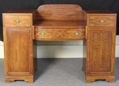 Regency Strung Mahogany Sideboard