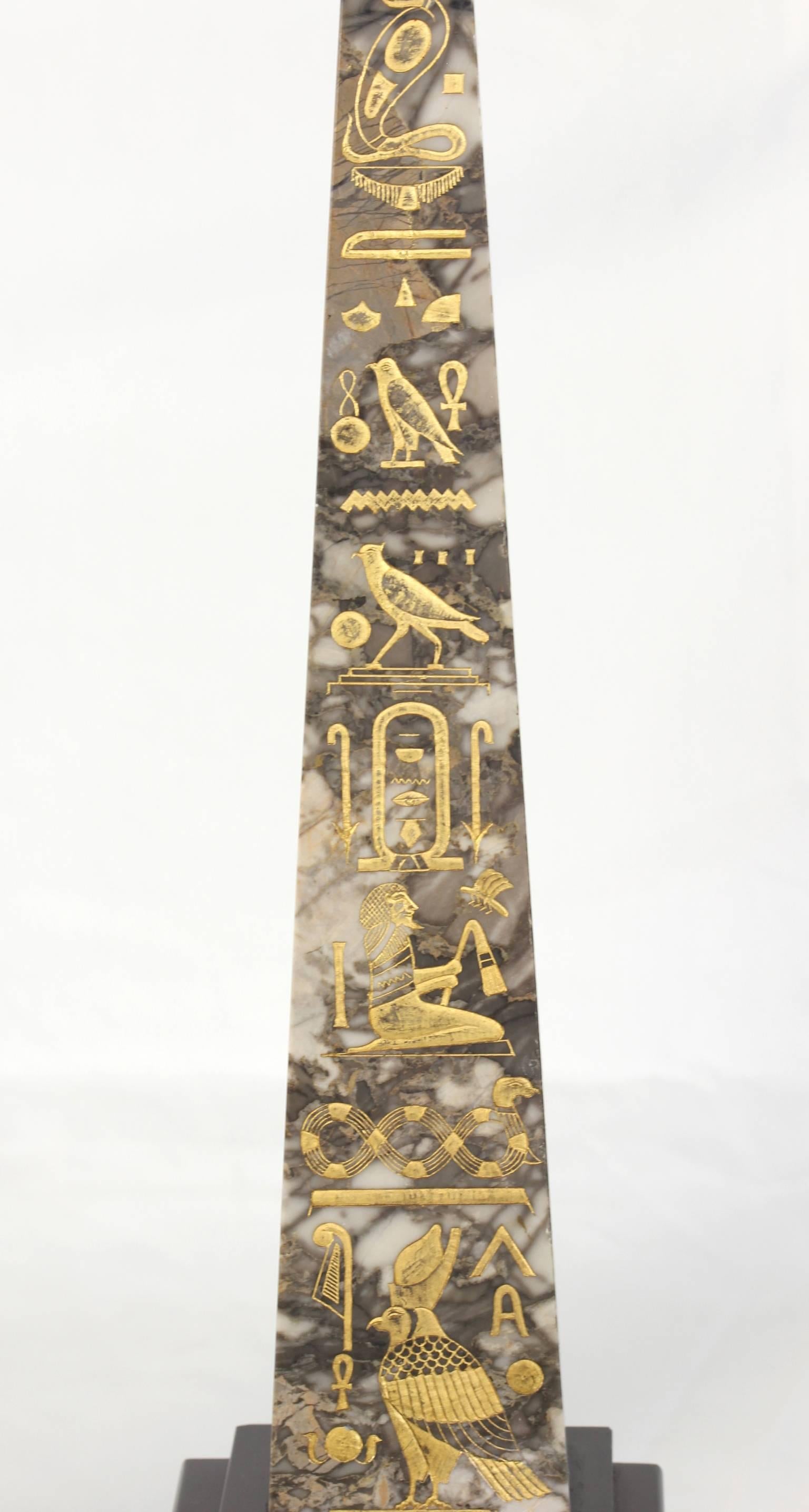 Pair of Egyptian Revival Obelisks For Sale 3