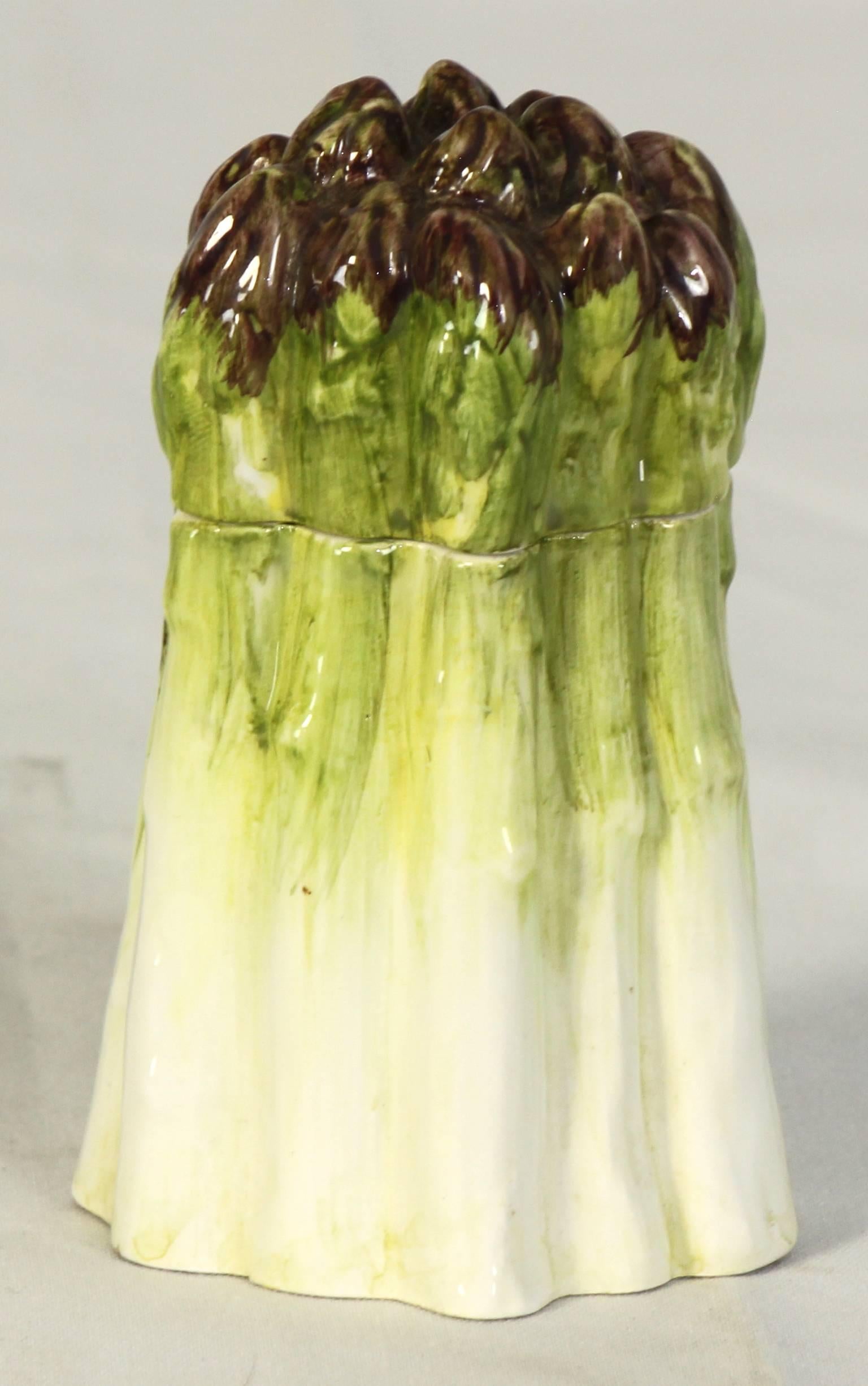 Collection of Vintage Italian Ceramic Asparagus Containers 2