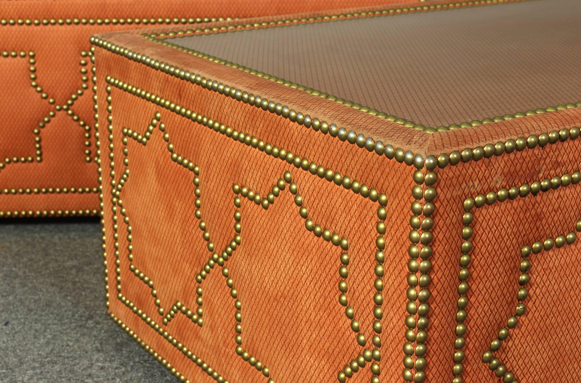 Custom Designed Suede Cocktail Table 3