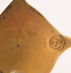 Art Nouveau "Jeweled Cobra" Candlestick by Tiffany Studios