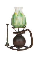 Tiffany Studios New York "Gimbal" Candlestick