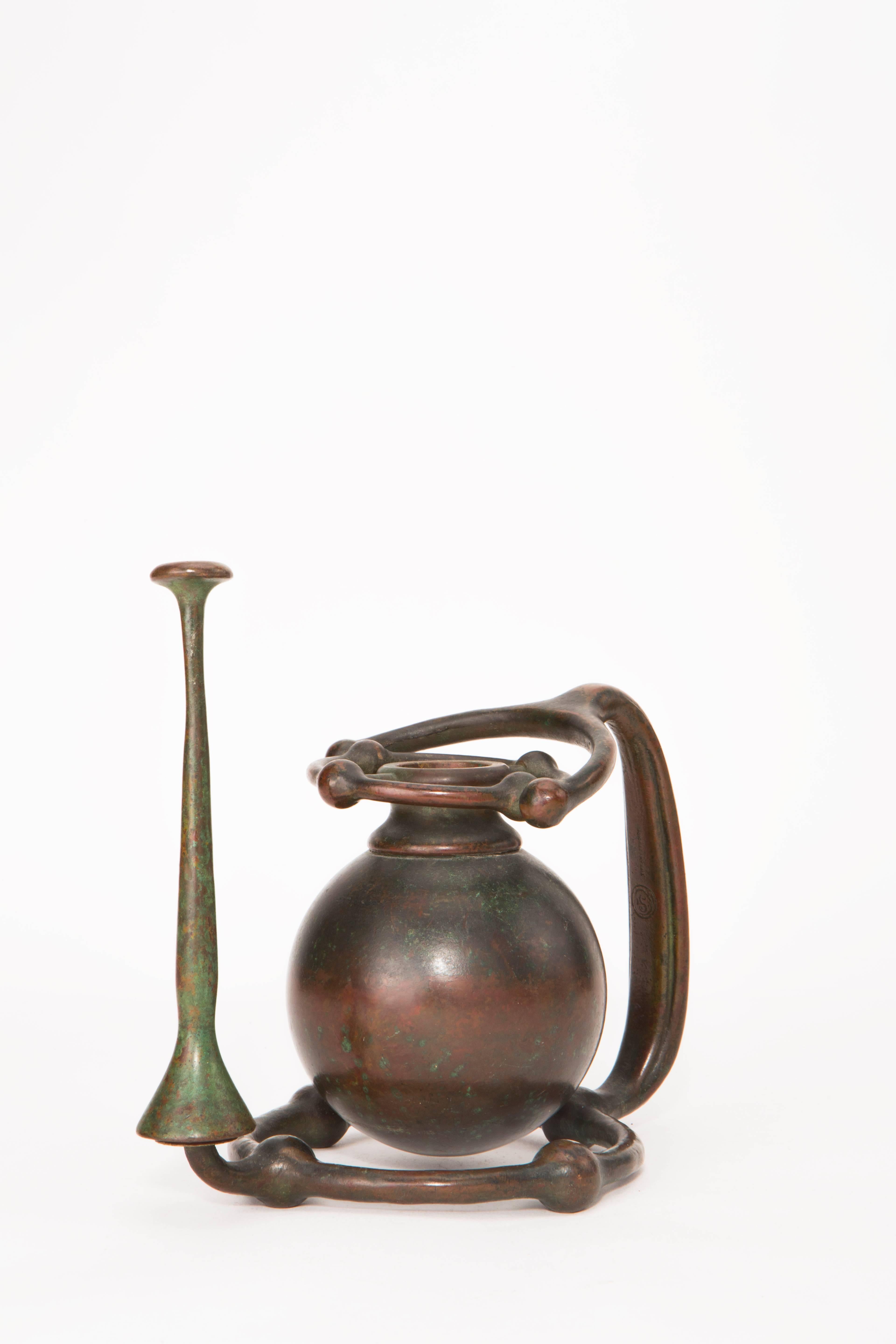 Kerzenständer „Gimbal“ von Tiffany Studios, New York (Art nouveau)