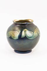 Tiffany Studios New York Favrile Decorated Vase